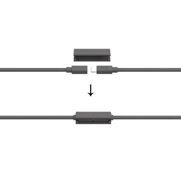 Logitech CC4000E Extension Microphone Extension Cable, Cable Length: 10m