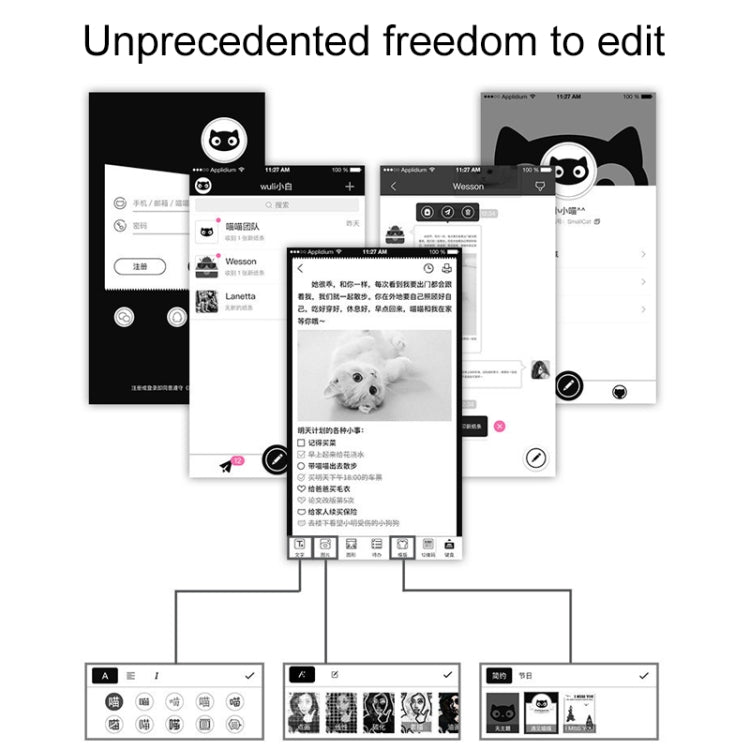 PAPERANG P1 Portable ABS Bluetooth 4.0 Printer Thermal Photo Phone Wireless Connection Printer, P1 White