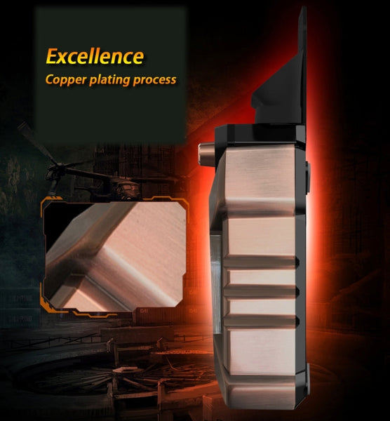 Ice Troll 7 COOLCOLD Portable Laptop Notebook Fan Turbo Radiator Ultra Silent Cooling Fan, AC 220V(Bronze)