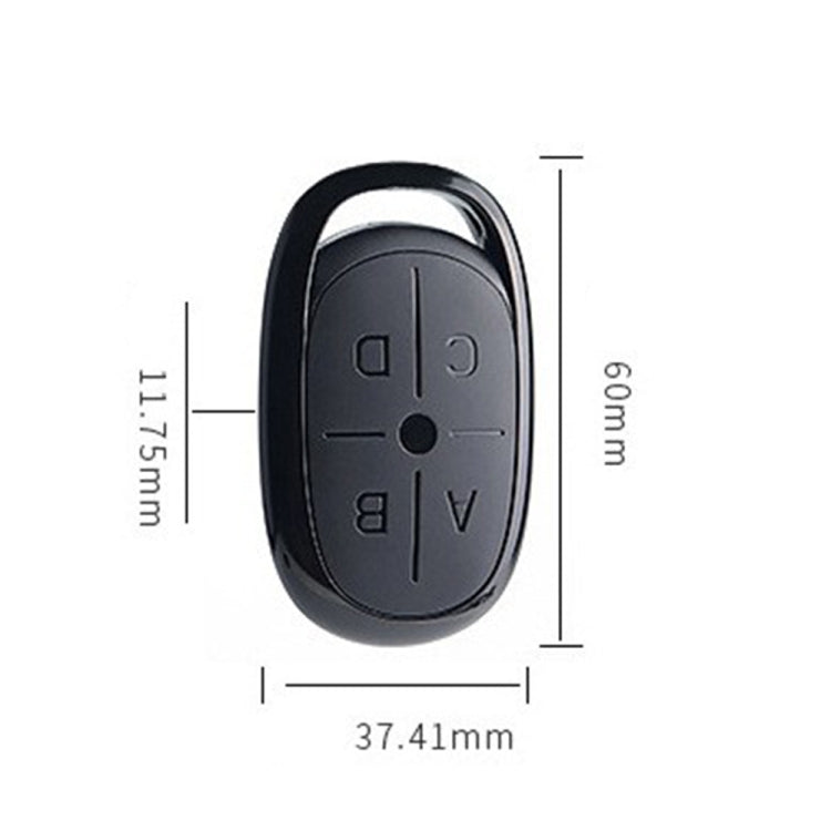 433MHZ 4-button Letter Style Wireless Copy Style Electric Barrier Garage Door Battery Car Key Remote Controller, 433MHZ 4-button Letter Style