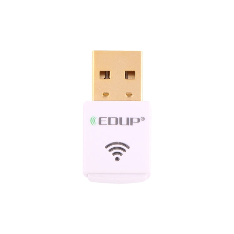 EDUP EP-AC1619 Mini Wireless USB 600Mbps 2.4G / 5.8Ghz 150M+433M Dual Band WiFi Network Card for Nootbook / Laptop / PC, EP-AC1619 600Mbps (White), EP-AC1619 600Mbps (Black)