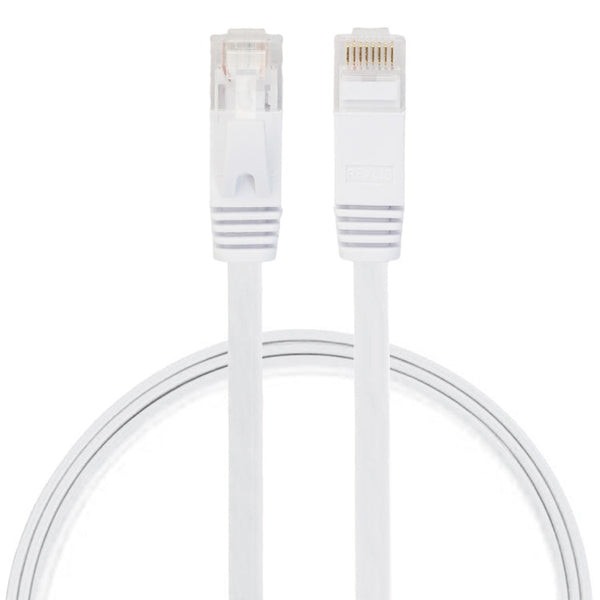 0.5m CAT6 Ultra-thin Flat Ethernet Network LAN Cable, Patch Lead RJ45, Length: 0.5m