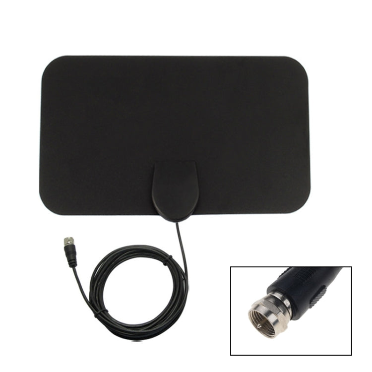 AN-1001 5dBi/25dBi Indoor  HDTV Antenna with Dual-side Sticker, VHF170-230/UHF470-862MHz, AN-1001