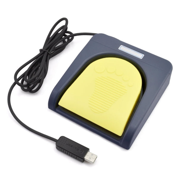 FS2016_USB PCsensor USB Foot Switch Foot Control Keyboard, Multimedia / Keyboard / Gamepad / Mouse / String / B Ultrasound Image Acquisition Functions, 1 Foot Switch