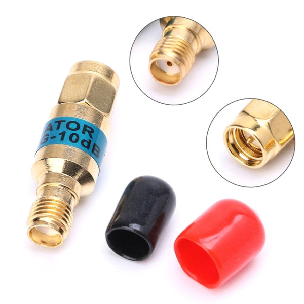 2W 10dBi SMA-JK Male to Female DC-6.0GHz Frequency RF Coaxial Attenuator, SMA Male to Female (Attenuator)