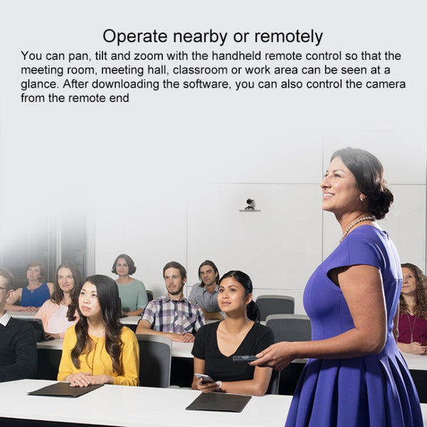 Logitech CC2900EP HD 1080P 10X Lossless Zoom Corporate Conference Camera, EU Plug