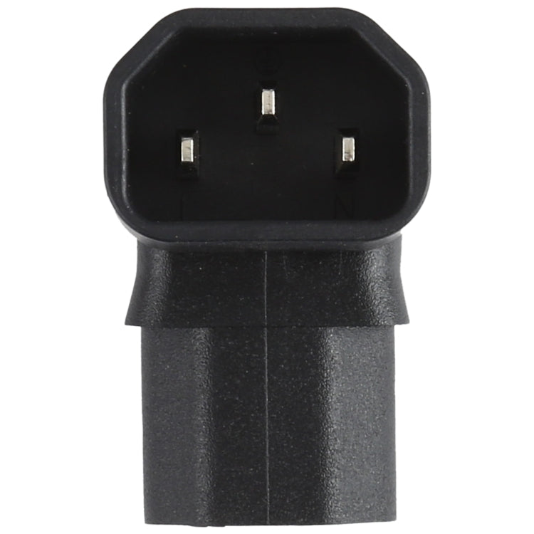 C13 to C14 Elbow (Up) AC Power Plug Adapter Converter Socket, C13 to C14 Elbow Up