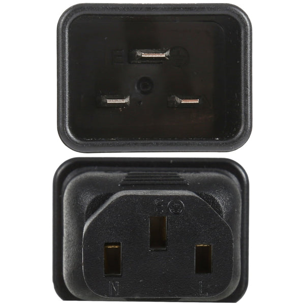 C13 to C20 AC Power Plug Adapter Converter Socket, C13 to C20