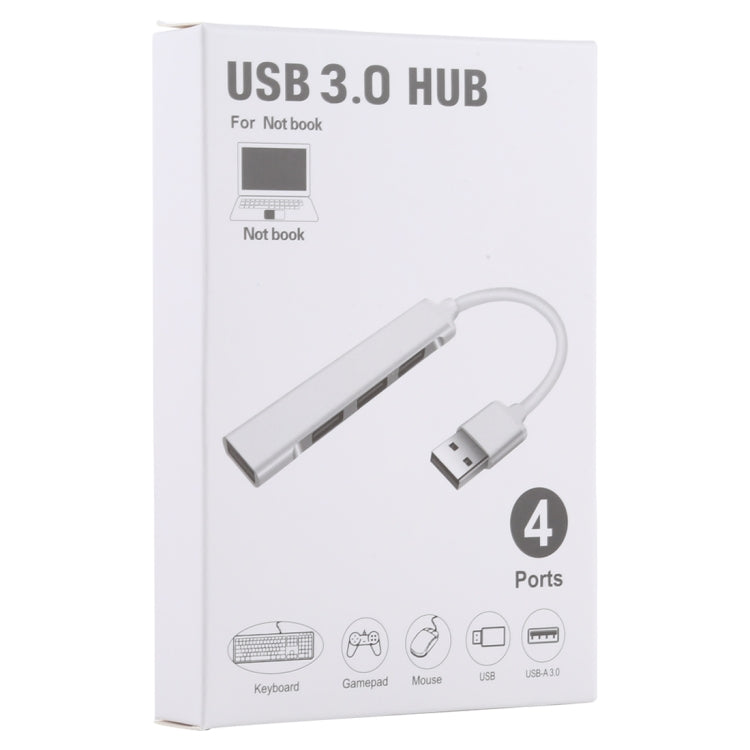 A-809 4 x USB 3.0 to USB 3.0 Aluminum Alloy HUB Adapter, A-809