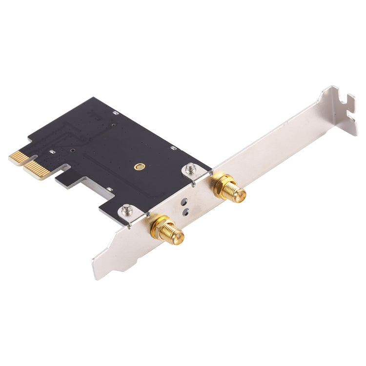 EDUP EP-9620 2 in 1 AC1200Mbps 2.4GHz & 5.8GHz Dual Band PCI-E 2 Antenna WiFi Adapter External Network Card + Bluetooth
