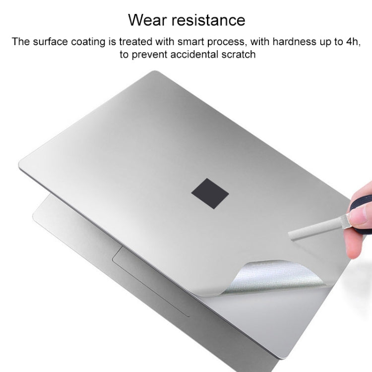 4 in 1 Notebook Shell Protective Film Sticker Set for Microsoft Surface Laptop 3 13.5 inch, For Surface Laptop 3 13.5 inch