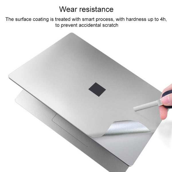 4 in 1 Notebook Shell Protective Film Sticker Set for Microsoft Surface Laptop 3 13.5 inch, For Surface Laptop 3 13.5 inch