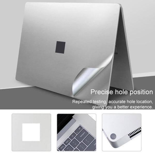 4 in 1 Notebook Shell Protective Film Sticker Set for Microsoft Surface Laptop 3 13.5 inch, For Surface Laptop 3 13.5 inch