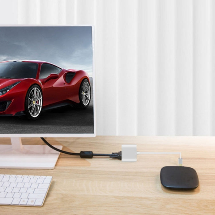 5201B 2 in 1 USB 3.0 to VGA + HDMI HD Video Converter, 5201B Black, 5201B Silver