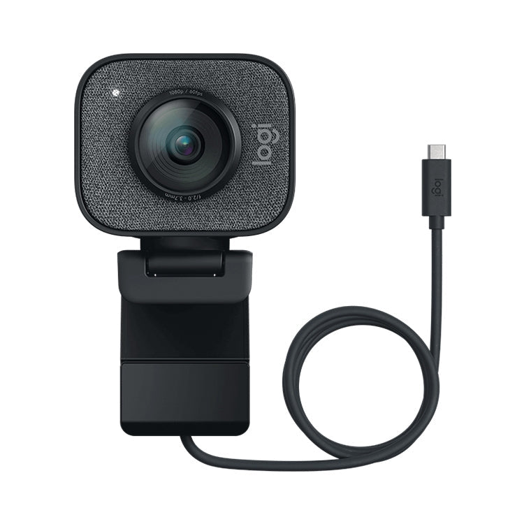 Logitech StreamCam Full HD 1080P / 60fps Auto Focus USB-C / Type-C Port Live Broadcast Gaming Webcam, Built-in Microphone