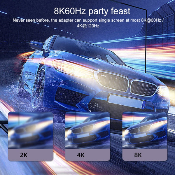 240W USB-C/Type-C Female to USB-C/Type-C Male 40Gbps Straight Adapter with Light, Straight Adapter