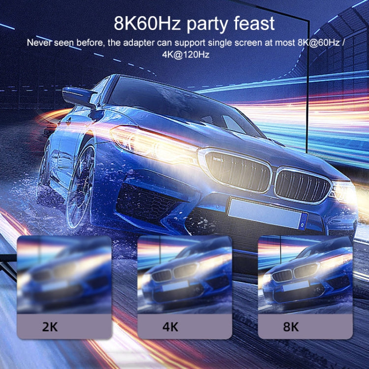 240W USB-C/Type-C Female to USB-C/Type-C Male 40Gbps Medium Bend Adapter with Light, Medium Bend Adapter