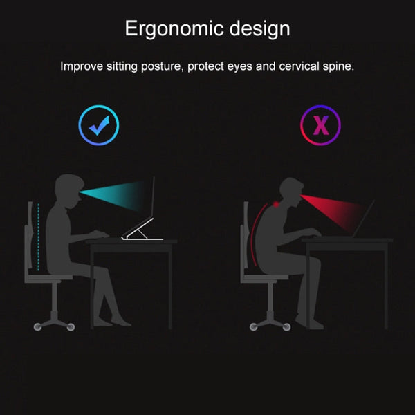 Laptop Stand Desktop Raise Bracket Cooling Base Lifting Holder Foldable