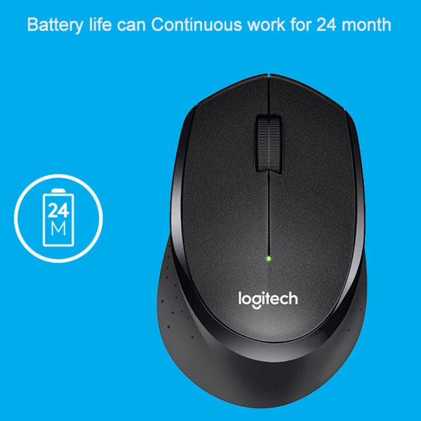 Logitech M330 Wireless Optical Mute Mouse with Micro USB Receiver