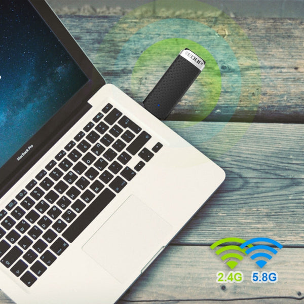 EDUP EP-AC1617 1200Mbps High Speed USB 3.0 WiFi Adapter Receiver Ethernet Adapter, EP-AC1617 1200Mbps