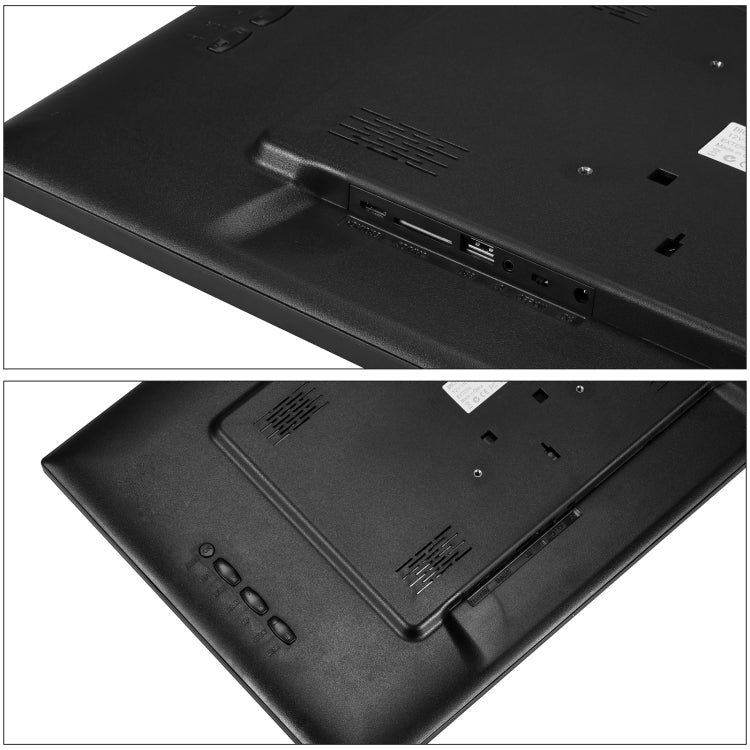 21.5 inch LED Display Digital Photo Frame with Holder & Remote Control, US Plug