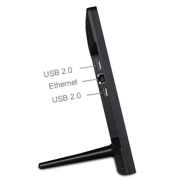 HSD-P537 Touch Screen All in One PC with Holder, 4GB+32GB, 15.6 inch Android 14 RK3576S Octa Core