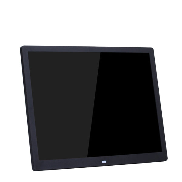 15-inch Digital Photo Frame Electronic Photo Frame Ultra-narrow Side Support 1080P Wall-mounted Advertising Machine, US/EU/UK Plug