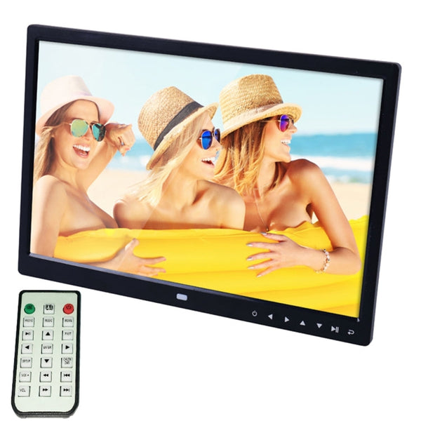 15.0 inch LED Display Digital Photo Frame with Holder / Remote Control, Allwinner, Support USB / SD Card Input / OTG, 15.0 Inch, 15.0 inch Allwinner