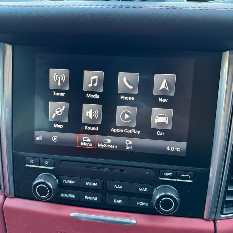 Porsche PCM4 - Apple CarPlay / Android Auto Activation