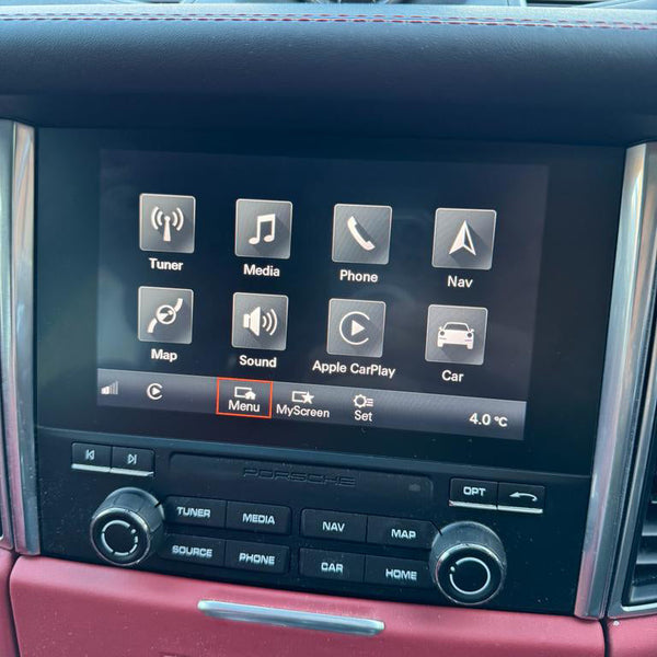 Porsche PCM4 - Apple CarPlay / Android Auto Activation