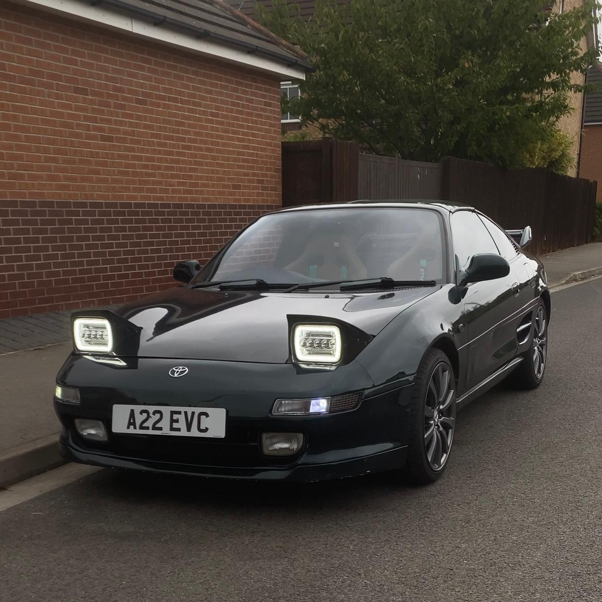 Pair Headlights (x2) - Toyota MR2 W20 89-99 / Jeep Wrangler / GMC Savana Safari K3500 / Ford F450 5x7" LED DEL Lightbar Square Light High / Low Beam Headlamps For Cars / Motorcycle / Van / Pickup / RV / Camper