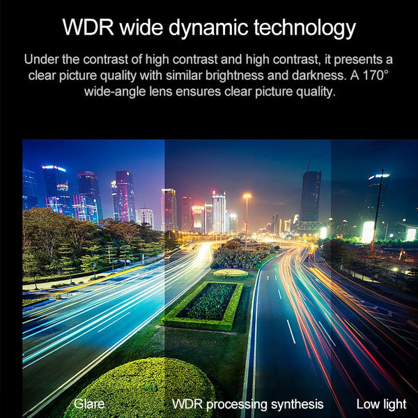 Mini Car DVR Camera Recorder 2.0 inch LCD Screen HD 1080P 170 Degrees Wide Angle Viewing, Support Motion Detection / Infrared Night Vision / TF Card / Mic