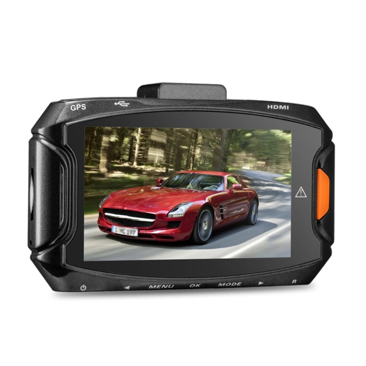 GS90C Car DVR Camera 2.7 inch LCD Screen HD 2304 x 1296P 170 Degree Wide Angle Viewing, Support Motion Detection / TF Card / G-Sensor / HDMI