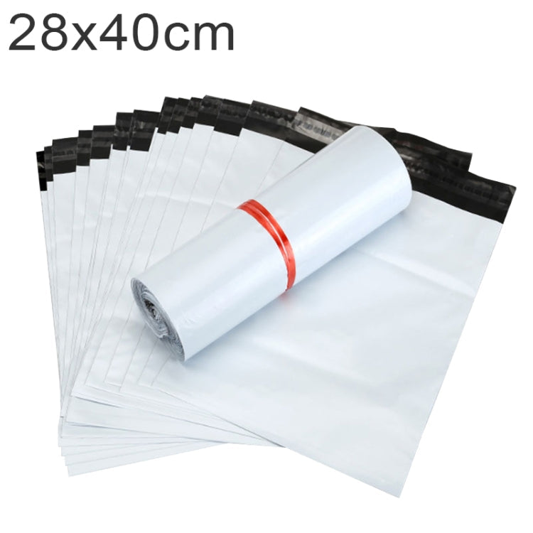 100 PCS / Roll Thick Express Bag Packaging Bag Waterproof Plastic Bag, Size: 28x40cm (Dark Grey)