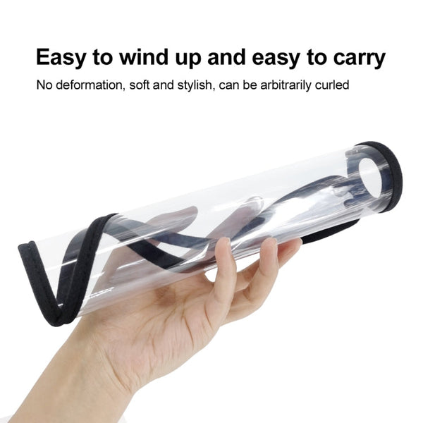 50 PCS Anti-Saliva Splash Anti-Spitting Anti-Fog Anti-Oil Protective Baseball Cap Mask Removable Face Shield