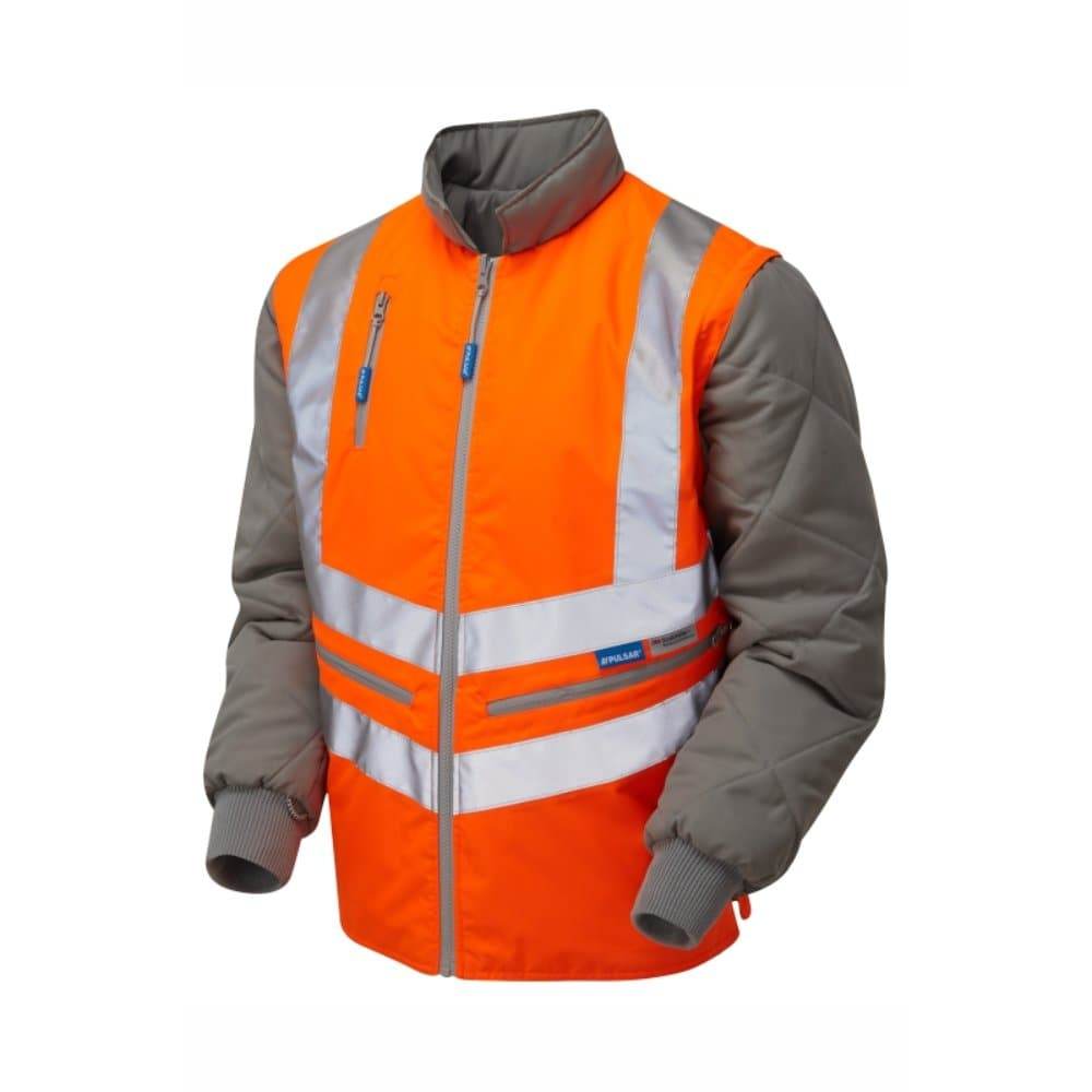 PULSAR PR498 Hi-Vis Orange Interactive Body Warmer