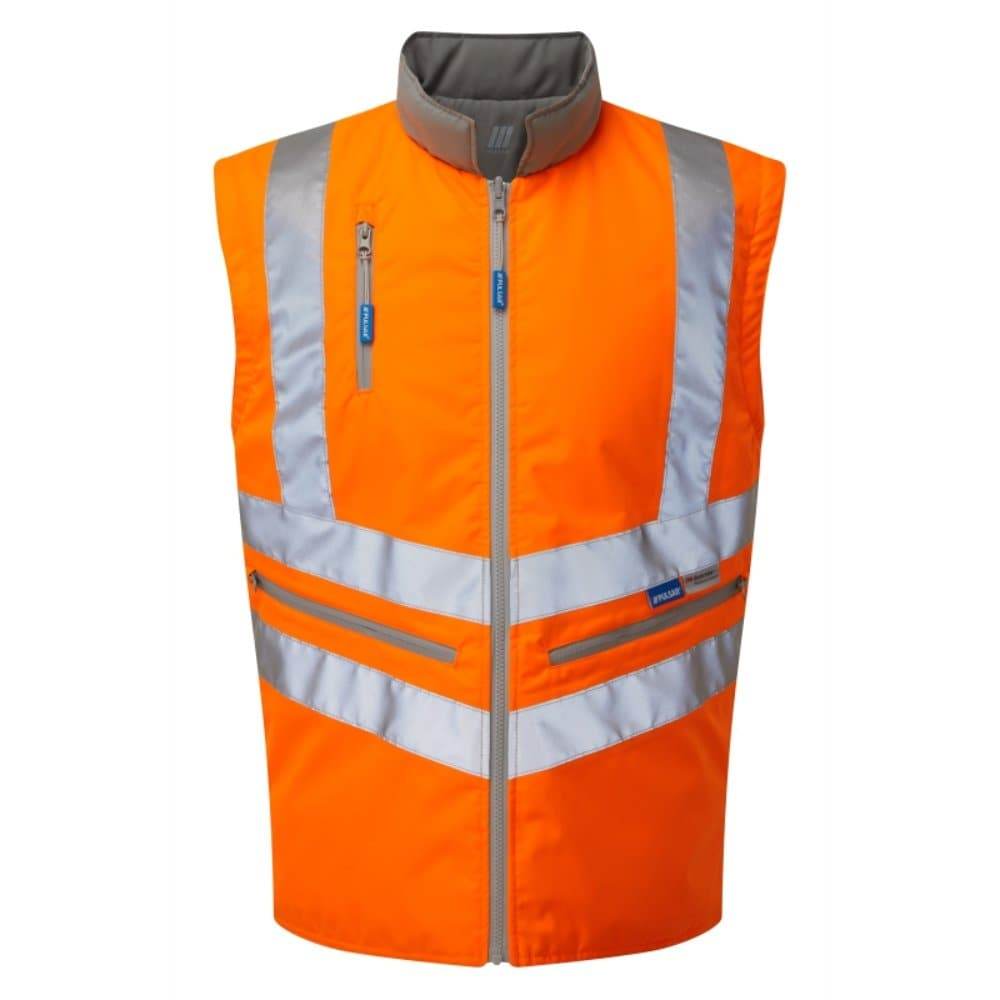 PULSAR PR498 Hi-Vis Orange Interactive Body Warmer