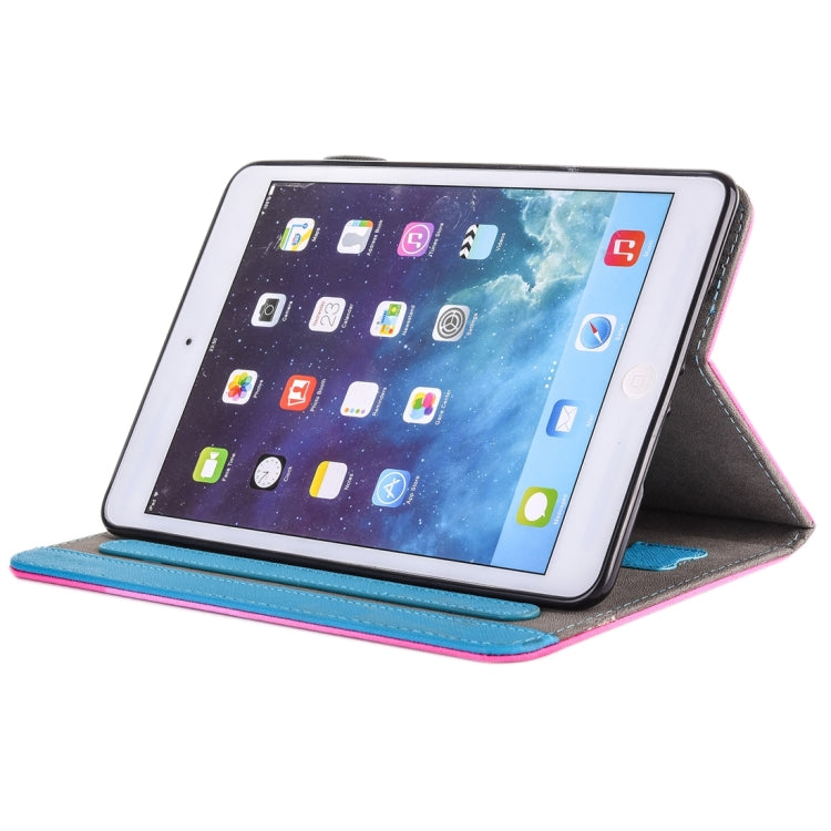 For iPad Air / iPad Air 2 Painting Pattern Horizontal Flip Leather Case with Holder & Wallet & Card Slots & Pen Slot