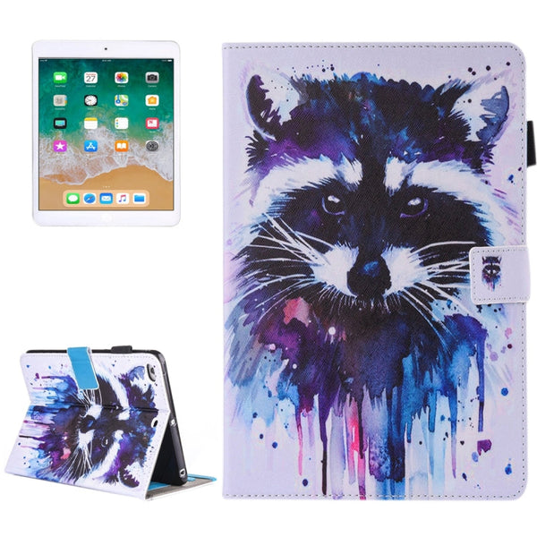 For iPad Air / iPad Air 2 Painting Pattern Horizontal Flip Leather Case with Holder & Wallet & Card Slots & Pen Slot