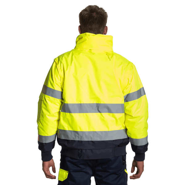 Herock Tarvos Waterproof Hi-Vis Jacket Bodywarmer