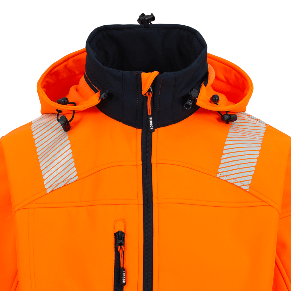 Herock Gregor Water-Repellent Hi-Vis Softshell Jacket