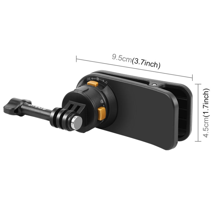 PULUZ Magnetic Quick Release Backpack Strap Clip