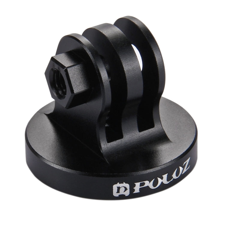 PULUZ 1/4 inch Screw Hole Tripod Mount CNC Adapter for GoPro, Insta360, DJI and Other Action Cameras
