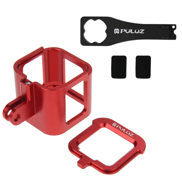 PULUZ Housing Shell CNC Aluminum Alloy Protective Cage with Insurance Frame for GoPro HERO5 Session /HERO4 Session /HERO Session, For HERO4 Session with Frame, For HERO5 Session with Frame, For HERO5 Session