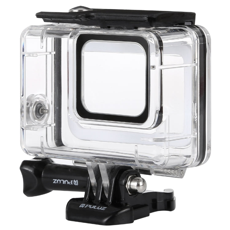 PULUZ 45m Underwater Waterproof Housing Diving Case for GoPro HERO7 Silver / HERO7 White, with Buckle Basic Mount & Screw, For HERO7