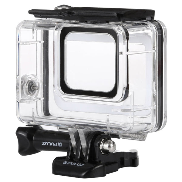 PULUZ 45m Underwater Waterproof Housing Diving Case for GoPro HERO7 Silver / HERO7 White, with Buckle Basic Mount & Screw, For HERO7