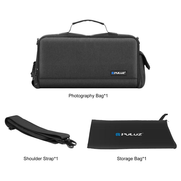 PULUZ Portable Camera Crossbody Shoulder Bag Digital Storage Lens Bag