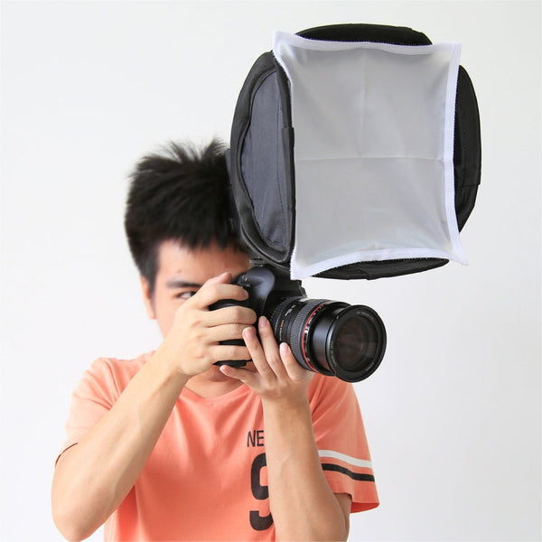 PULUZ Foldable Soft Flash Light Diffuser Softbox Cover, Size: 23cm x 23cm
