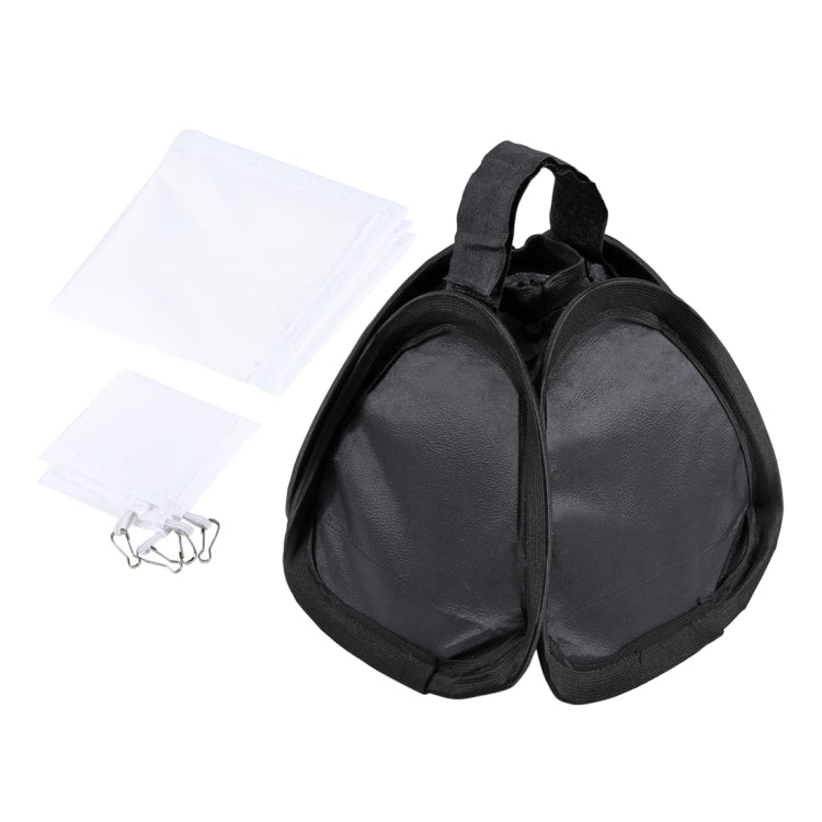 PULUZ Foldable Soft Flash Light Diffuser Softbox Cover, Size: 23cm x 23cm
