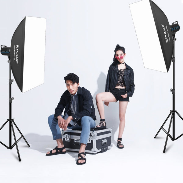 PULUZ Rectangle Speedlite Softbox Bowens Mount Diffuser